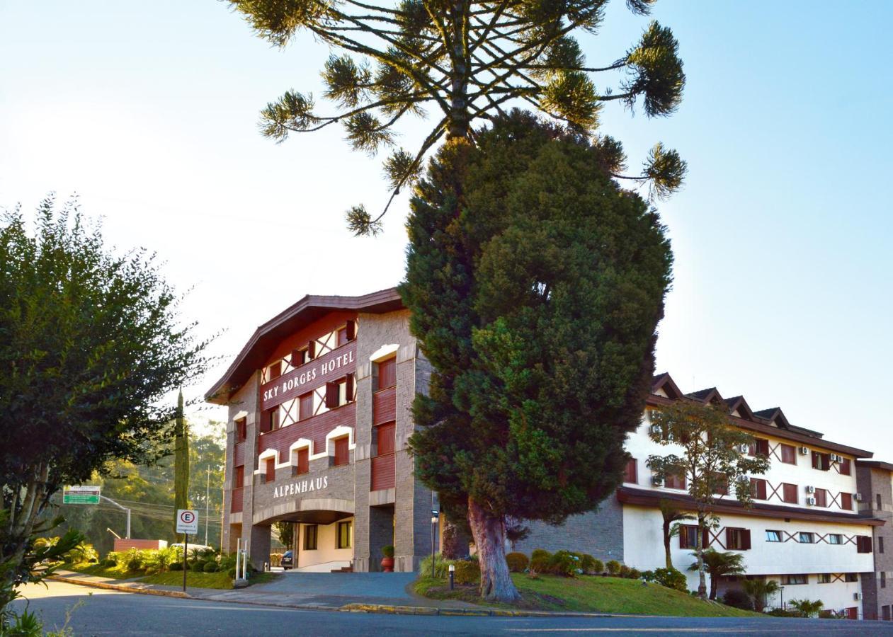 Sky Borges Hotel Alpenhaus - Gramado Zewnętrze zdjęcie