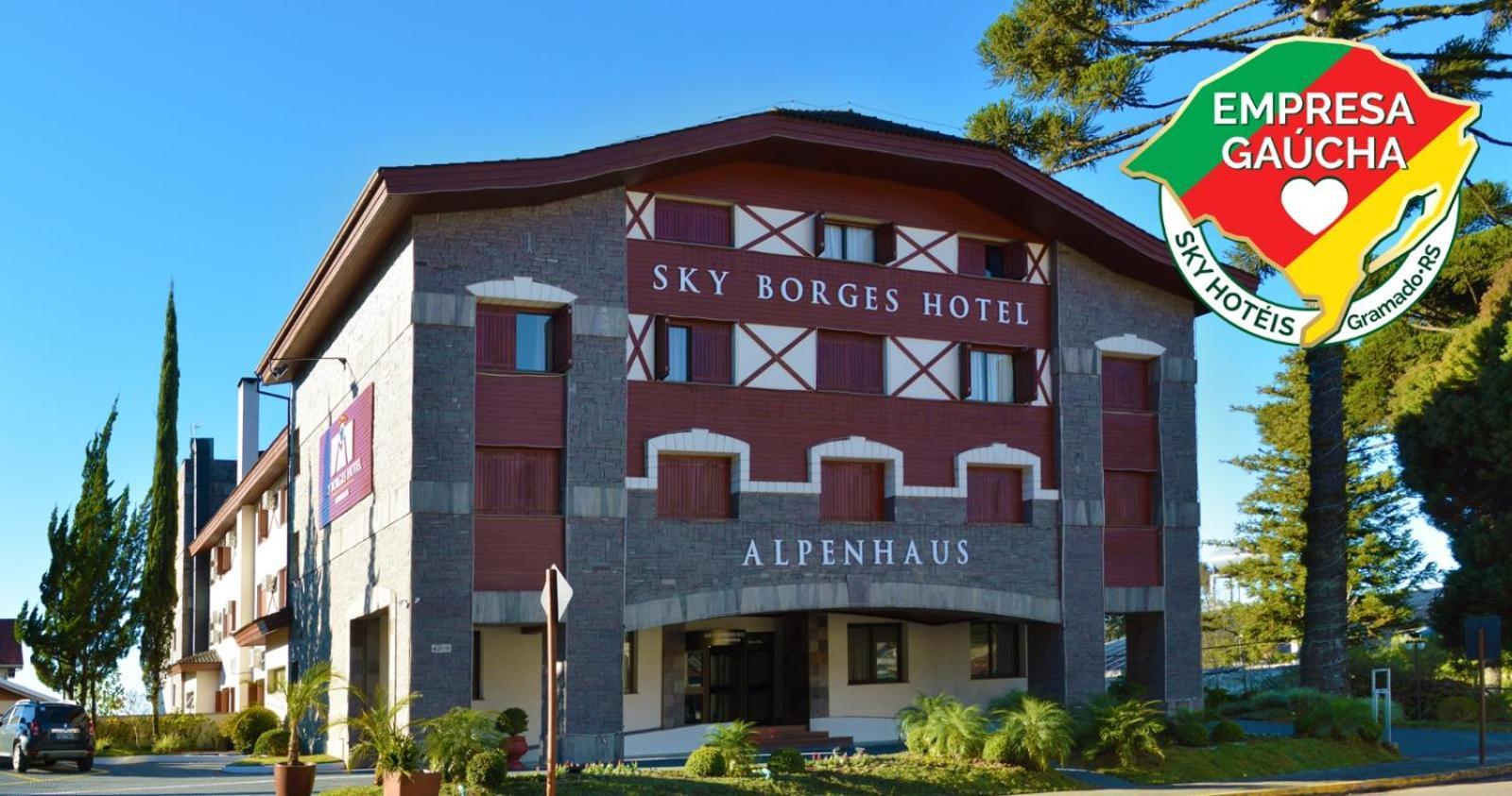 Sky Borges Hotel Alpenhaus - Gramado Zewnętrze zdjęcie